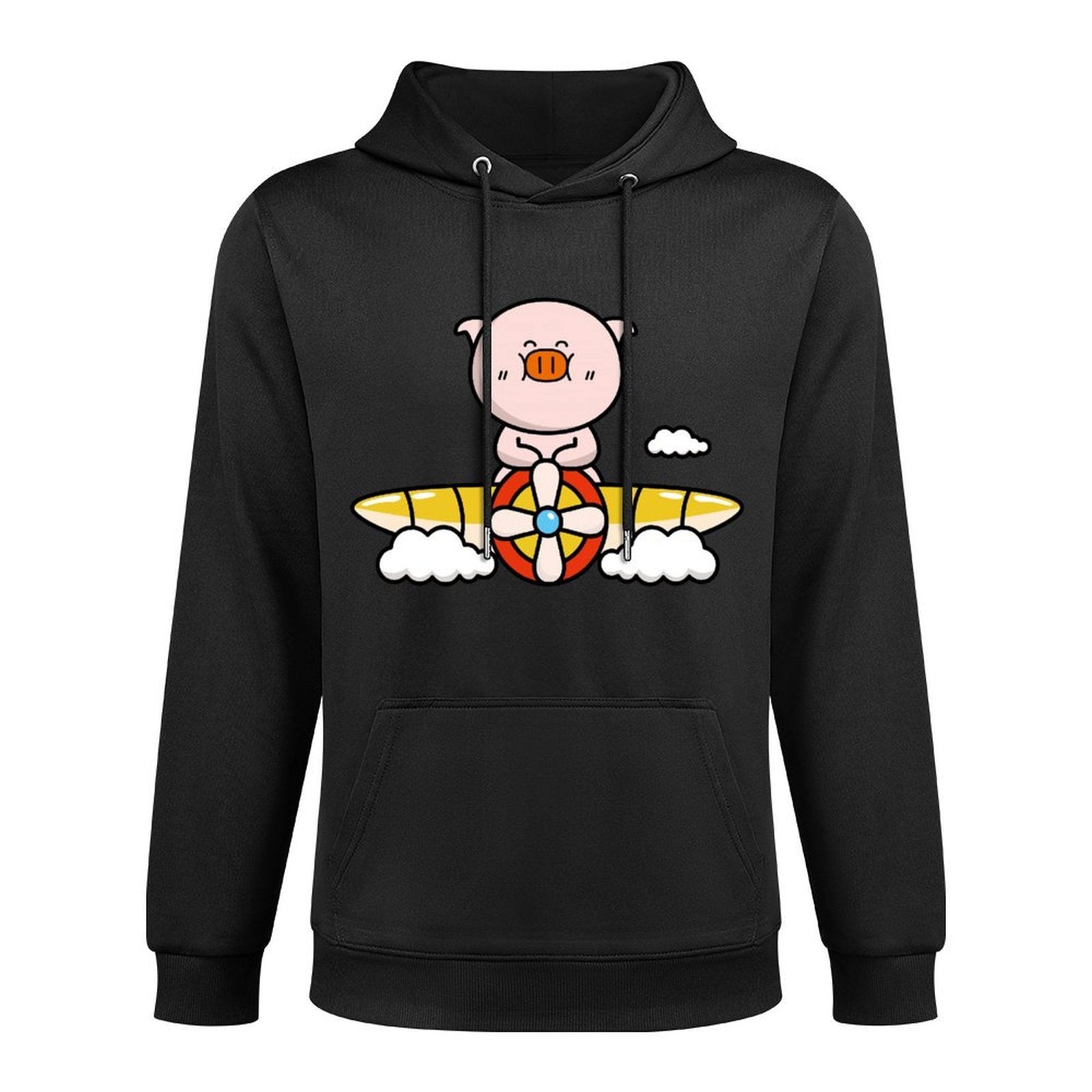 Fundraising Street Front Graphic Hoodies